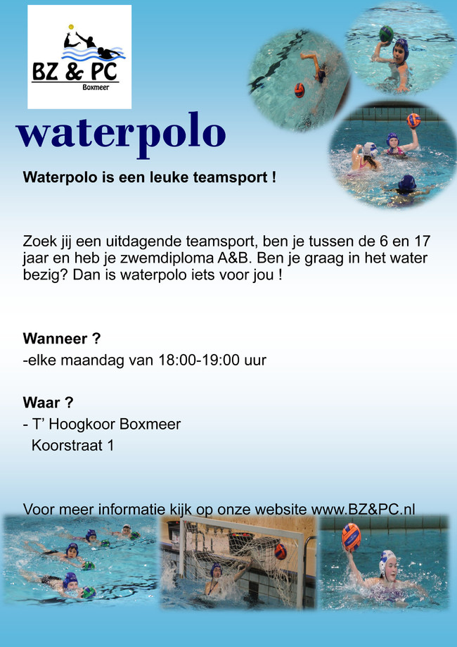 Jeugd-waterpolo BZ &PC